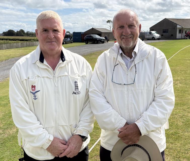 Umpires - Nigel Richards and Dave Brandon
